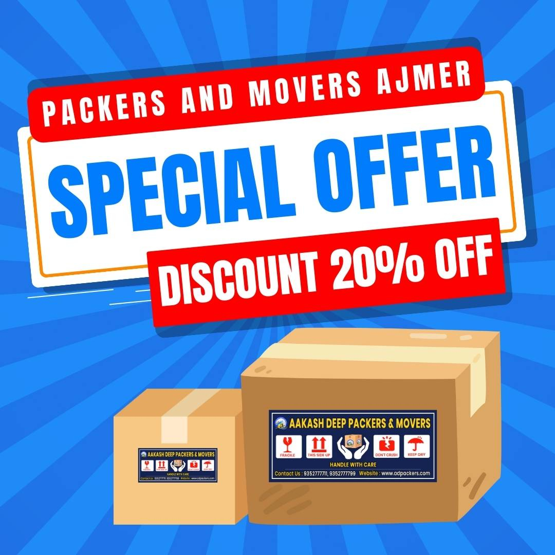 Packers and Movers Ajmer Offer